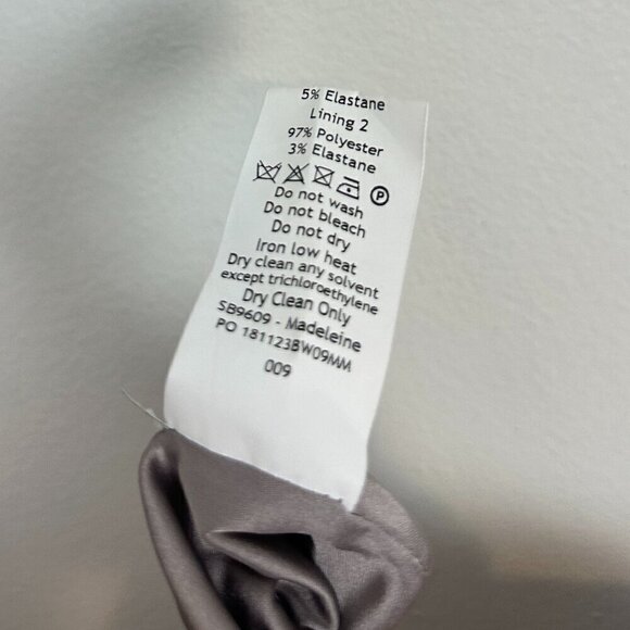 HOUSE OF CB Madeleine Ice Vinyl Midi Dress in Violet Size Large+ (X-Large) - Picture 10 of 13